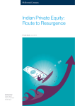 Indian Private Equity: Route to Resurgence