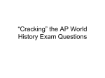 Ap World History Exam PowerPoint