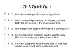 Ch 5 Quick Quiz
