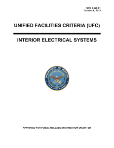 UFC 3-520-01 Interior Electrical Systems