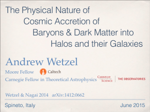 The Physical Nature of Cosmic Accretion of Baryons and Dark Matter