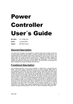 Power Controller Users Guide