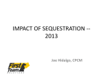 impact of sequestration