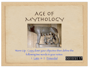 Age of MYTHOLOGY