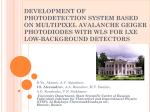 Development of photodetection system based on multipixel