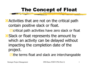 ETM 5241 Strategic Project Management