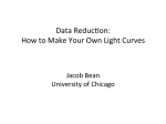 Data ReducYon: How to Make Your Own Light Curves