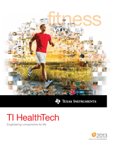 TI HealthTech Fitness Guide (Rev. A)