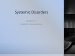 Systemic Disorders