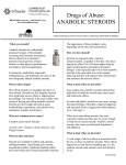 Drugs of Abuse: ANABOLIC STEROIDS