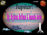Jupiter is 90000 miles in diameter. It is 10 times the size of the earth