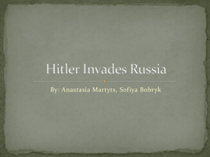 Hitler Invades Russia