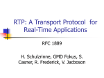 RTP: A Transport Protocol for Real