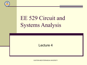 EE 529 Circuit and Systems