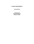 Inverter Design Report
