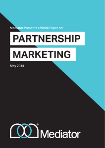 partnership marketing - Mediator