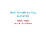 Ottawa Remarks on New Economics