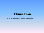 Alteration in Bowel Elimination