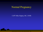 Normal Pregnancy - Operational Medicine