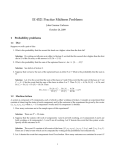 IE 4521 Practice Midterm Problems