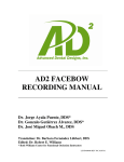 Facebow Manual - Advance Dental Designs