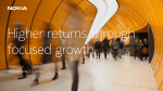 Higher returns through focused growth