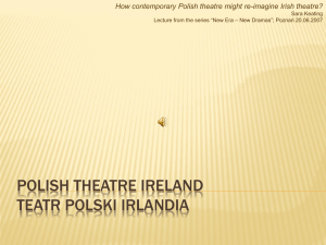 Polish Theatre Ireland Teatr Polski Irlandia