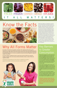Why All Forms Matter - Produce For Better Health Foundation