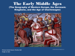 The Early Middle Ages (The Geography of Western Europe, the