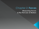 Chapter 2: Forces