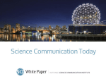 Science Communication Today - National Science Communication