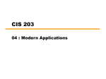 Chapter 04 Modern Applications