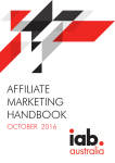 affiliate marketing handbook
