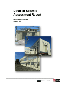 Detailed Seismic Assessment Report