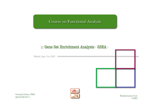 ::: Gene Set Enrichment Analysis - GSEA