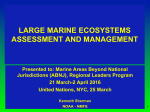 Large Marine Ecosystems