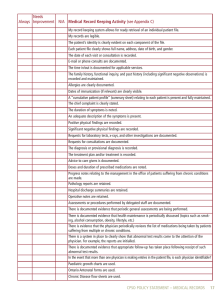 17 CPSO POLICY STATEMENT – MEDICAL RECORDS Always