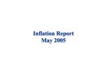 Inflation Report May 2005