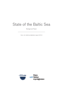 State of the Baltic Sea - Stockholm Resilience Centre