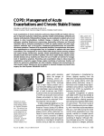 COPD: Management of Acute Exacerbations and Chronic Stable