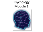 Intro to Psychology
