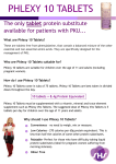phlexy 10 tablets