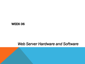 Web server - Centennial College Faculty Web Hosting.
