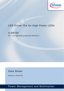 ILD6150 - 60 V / 1.5 A High Efficiency Step