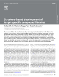 Structure-based development of target
