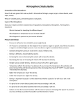 Atmosphere Study Guide - Montgomery Earth Science