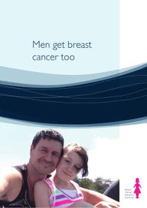 Men get breast cancer too - Breast Cancer Network Australia