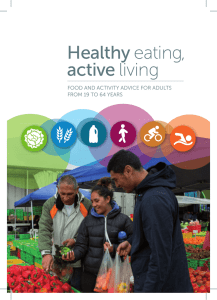 Healthy eating, active living
