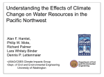 Understanding the Effects of Climate Change on Water Resources