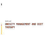 Obesity Management and Diet Therapy
